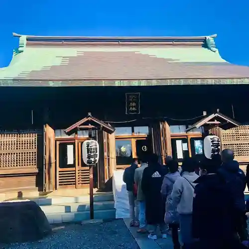 丸子神社　浅間神社の本殿