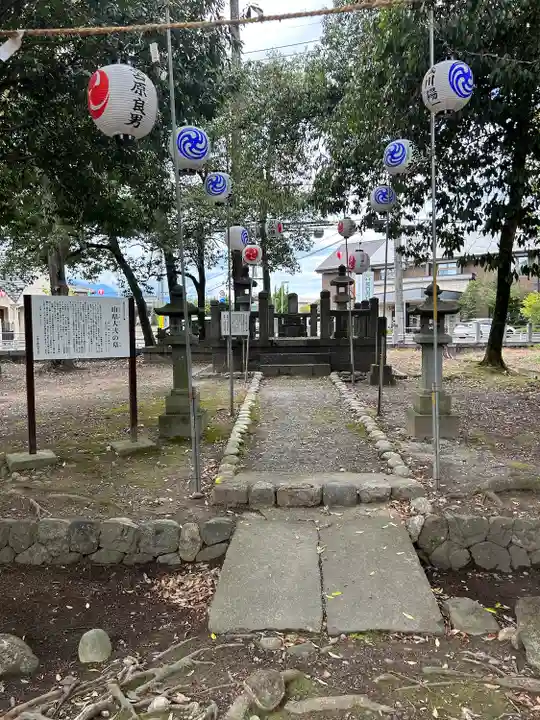山縣神社(山梨県)