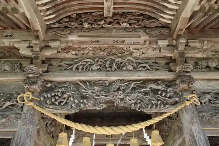 有明山神社の芸術