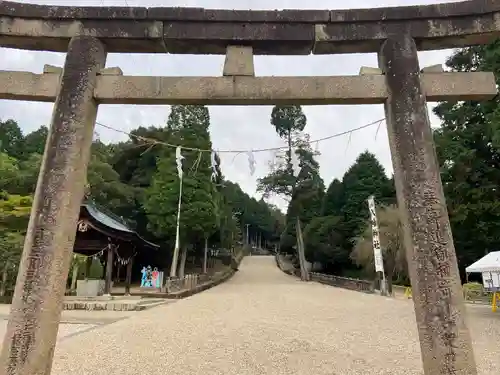 八幡神社（妻木）の鳥居