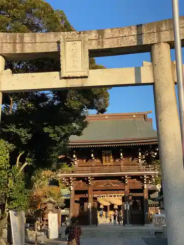 宮地嶽神社の鳥居