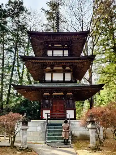 恵林寺の塔
