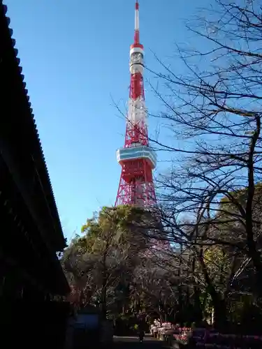 増上寺の景色