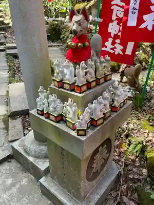 佐助稲荷神社の狛犬