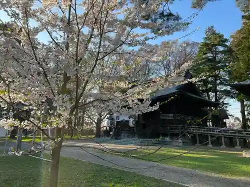 青森縣護國神社の自然