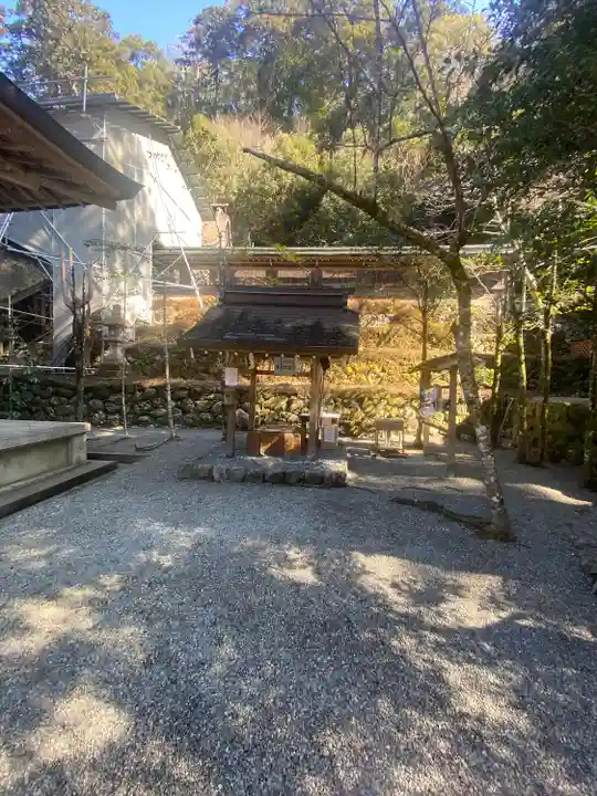 丹生川上神社(中社)の手水舎