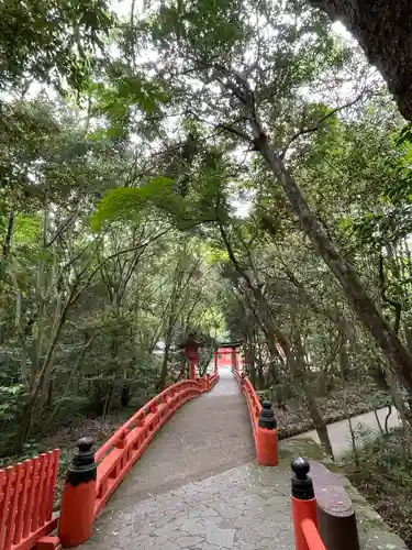 宇佐神宮の庭園