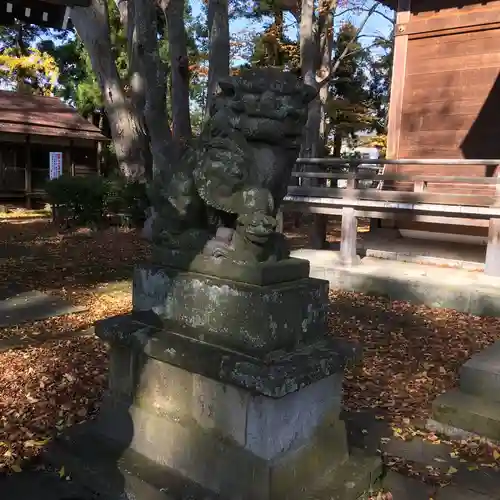 諏方神社の狛犬