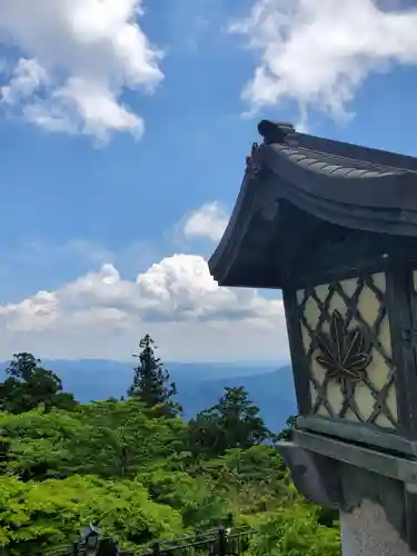 秋葉山本宮 秋葉神社 上社の景色