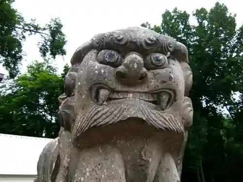 女満別神社の狛犬