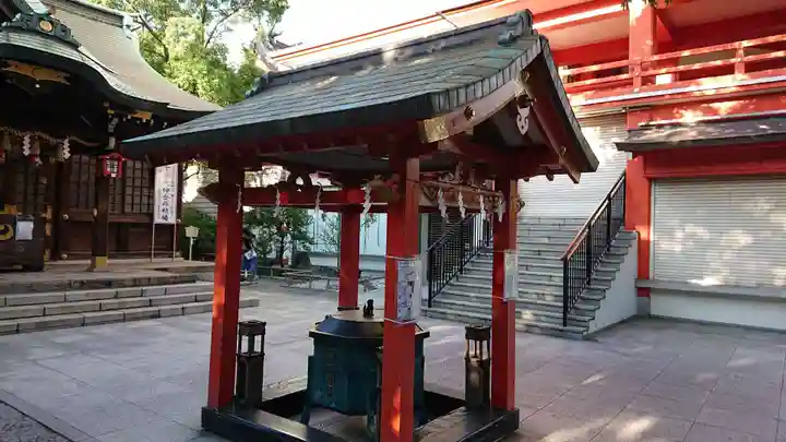 千葉神社の手水舎