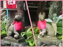 花園稲荷神社の狛犬