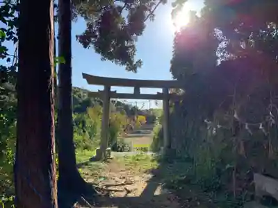 若宮八幡神社の鳥居