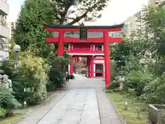 成子天神社の鳥居