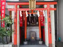 朝日稲荷神社の鳥居