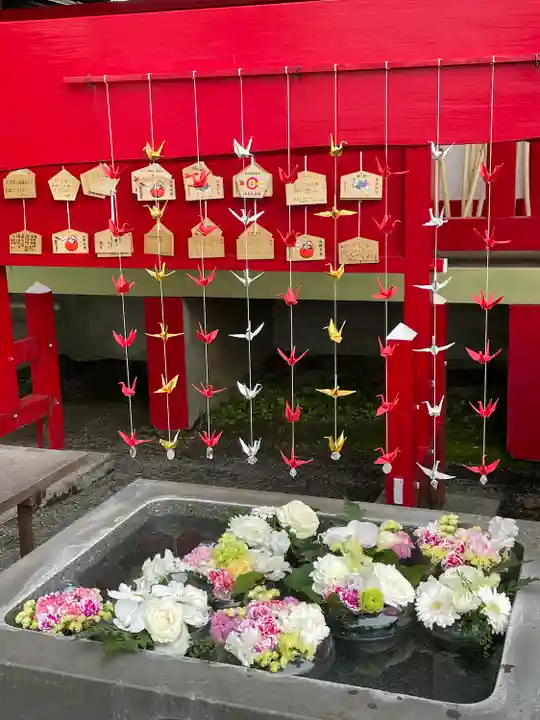 駛馬天満宮の手水舎