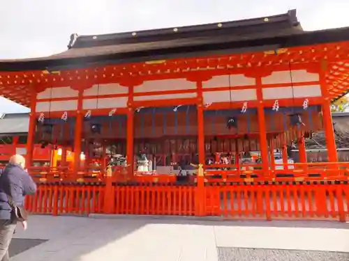 伏見稲荷大社の本殿・本堂