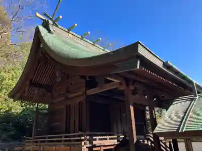 朝日八幡神社の本殿・本堂