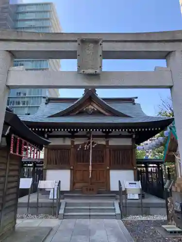 浜町神社の鳥居