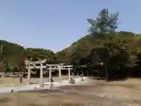 胡禄御子神社の鳥居