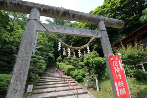 三春大神宮の鳥居