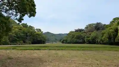 大尾神社の景色