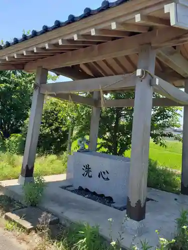 駒方神社の手水