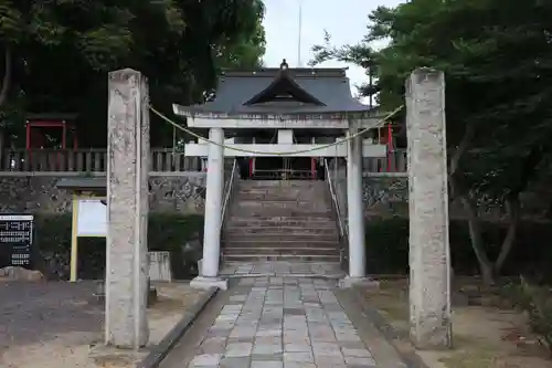 下野國一社八幡宮の鳥居