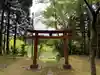 神社(名称不明)の鳥居
