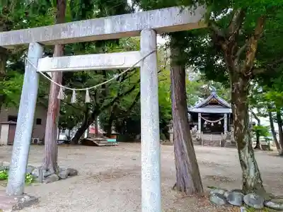 神明神社の鳥居