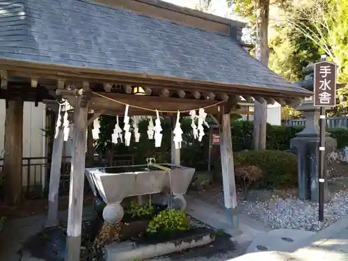 諏訪大社下社春宮の手水舎