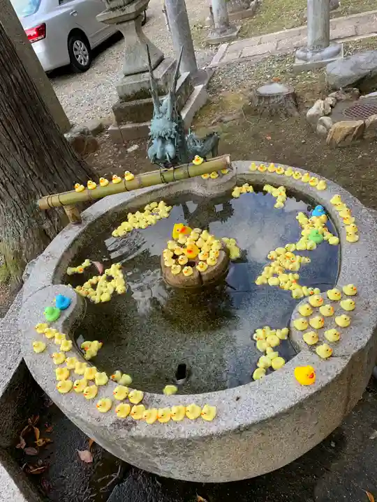 粟田神社の手水舎