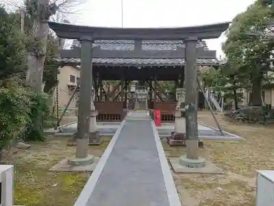 萩神社の鳥居