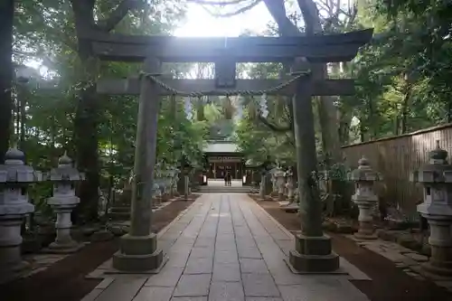 駒木諏訪神社の鳥居