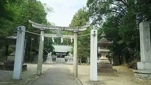 酒折宮の鳥居