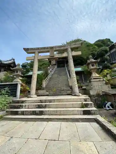 沼島八幡神社の鳥居