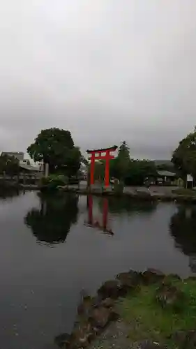 富士山本宮浅間大社の庭園