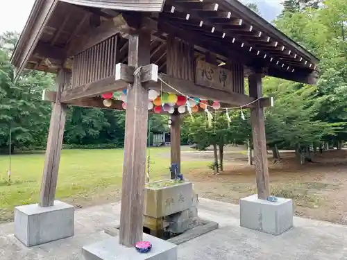 鹿追神社の手水舎