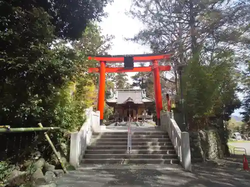 白笹稲荷神社の鳥居