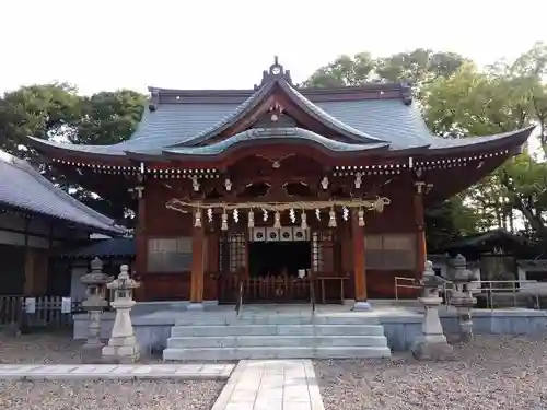 城山八幡社の本殿・本堂