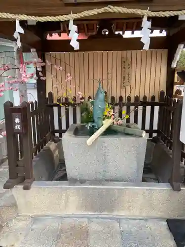 北野天満神社の手水舎