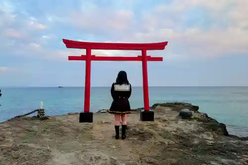 伊古奈比咩命神社の鳥居