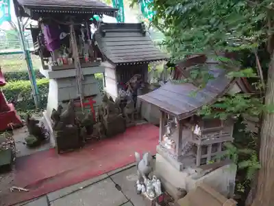 江北氷川神社の末社・摂社