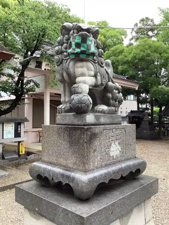 小垣江神明神社の狛犬