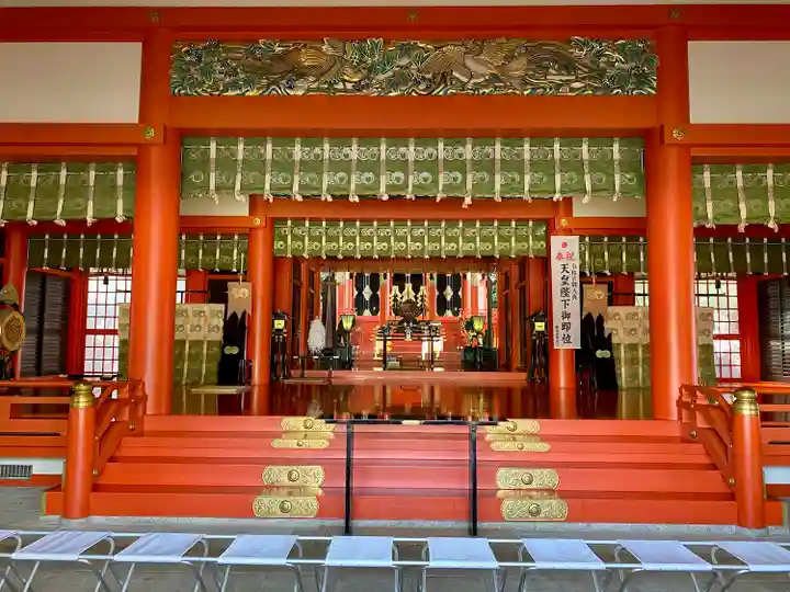 五社神社 諏訪神社の本殿・本堂