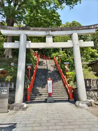 足利織姫神社の鳥居