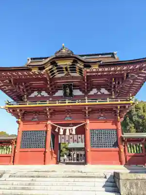 伊賀八幡宮の山門・神門