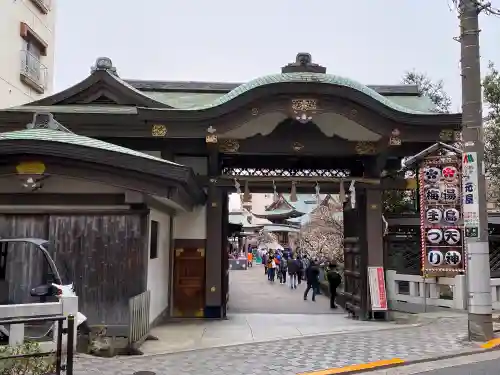 湯島天満宮の山門