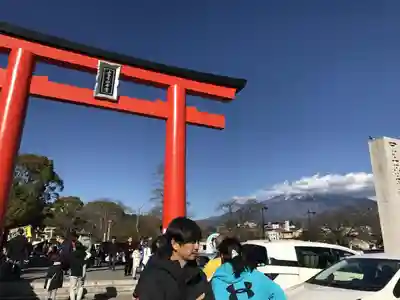 富士山本宮浅間大社の鳥居
