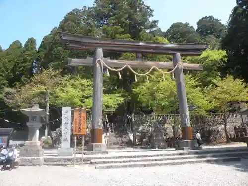 戸隠神社宝光社の鳥居